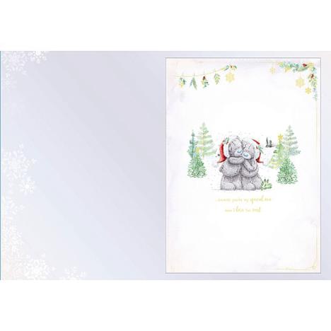 One I Love Me to You Bear Giant Luxury Boxed Christmas Card Extra Image 1